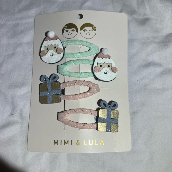 Mimi & Lula Festive Hair Clips Set - Picture 1 of 2